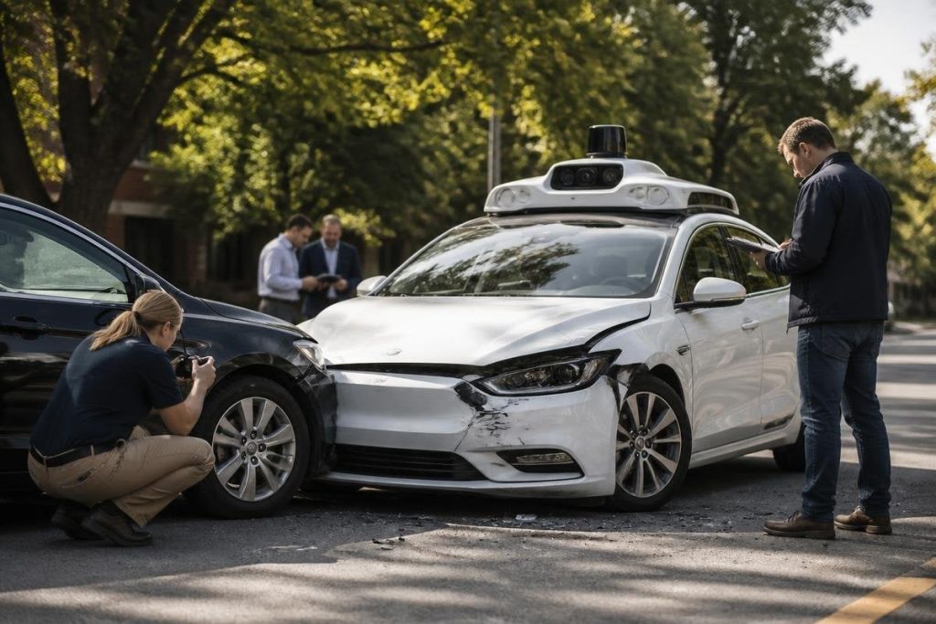 A self-driving car crash still needs a human and machine audit